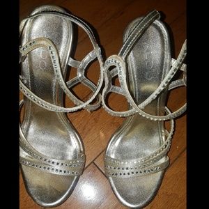 Gold Aldo Stilettos size 38
